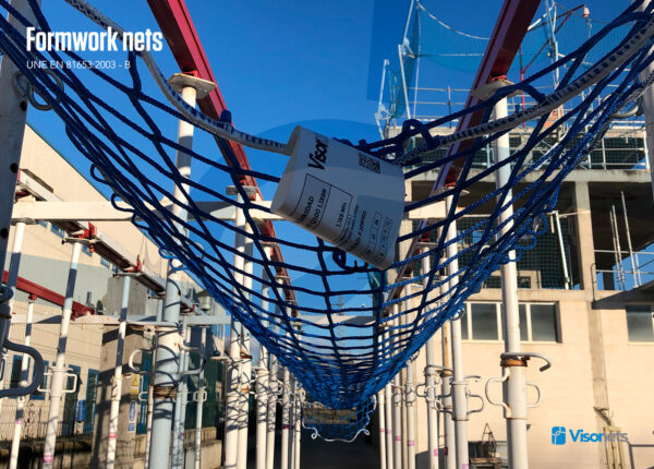 Redes de seguridad bajo forjado: Ensayos dinámicos