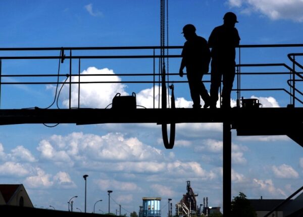 Las caídas en el sector de la construcción, un riesgo evidente