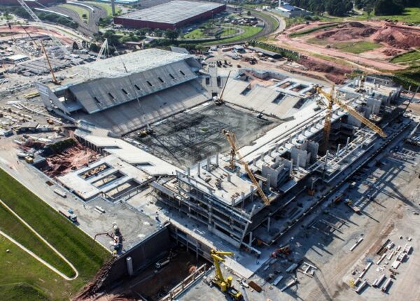 Problemas con la seguridad en la construcción de los estadios del Mundial de Brasil