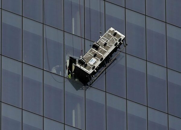 Rescate en el piso 69 del World Trade Center de Nueva York