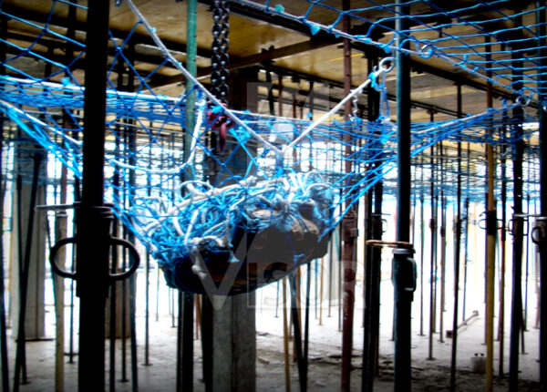 Redes bajo forjado y su utilidad en la prevención de caída de objetos y personas