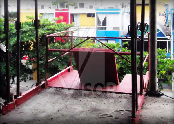 Plataformas de descarga por fachada, un elemento imprescindible para la seguridad