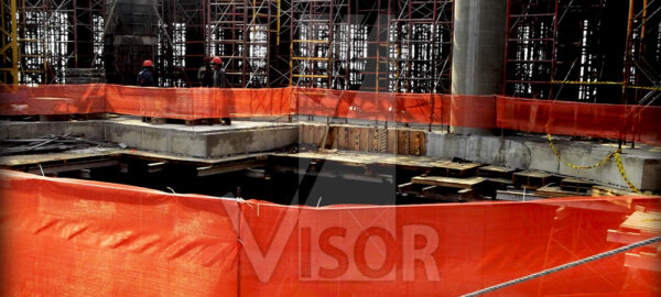 Visor Redes de Seguridad - Fabricación e instalación de mallas de polietileno para protección de andamios