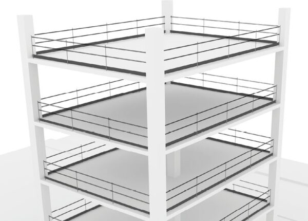 Guardacuerpos o barandillas en la construcción