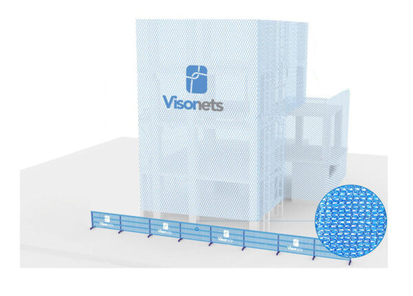 Mallas de ocultación con logo personalizado