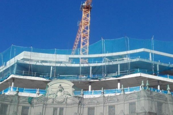Sistema Tipo V en obra urbana