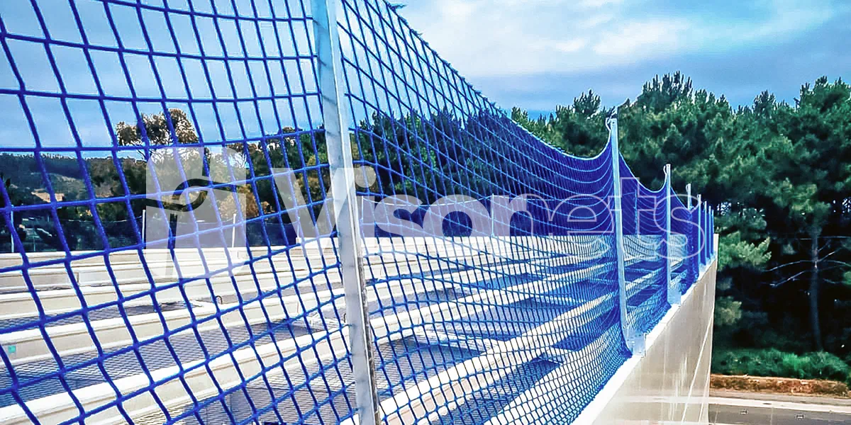 Fabricación, venta e instalación de Redes de seguridad, redes de protección colectiva, redes deportivas, asesoramiento en seguridad colectiva, cursos de formación