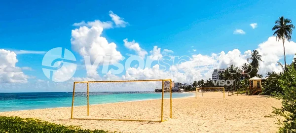 Redes deportivas de fútbol playa (beach soccer) - VISORSPORTS - VISORNETS