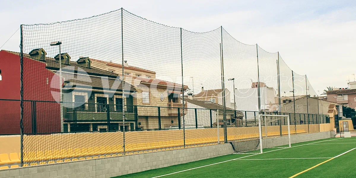 Redes deportivas perimetrales de delimitación - VISORSPORTS - VISORNETS