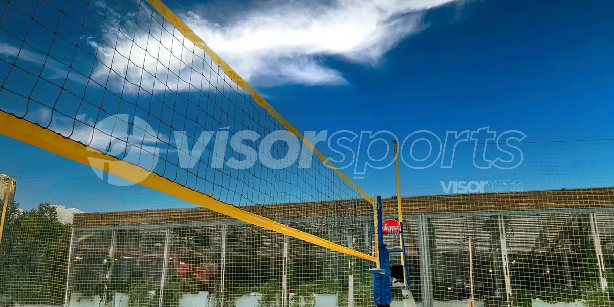 Redes deportivas de vóleibol playa (vóley playa, vólibol playa, balonvolea playa) - VISORSPORTS - VISORNETS