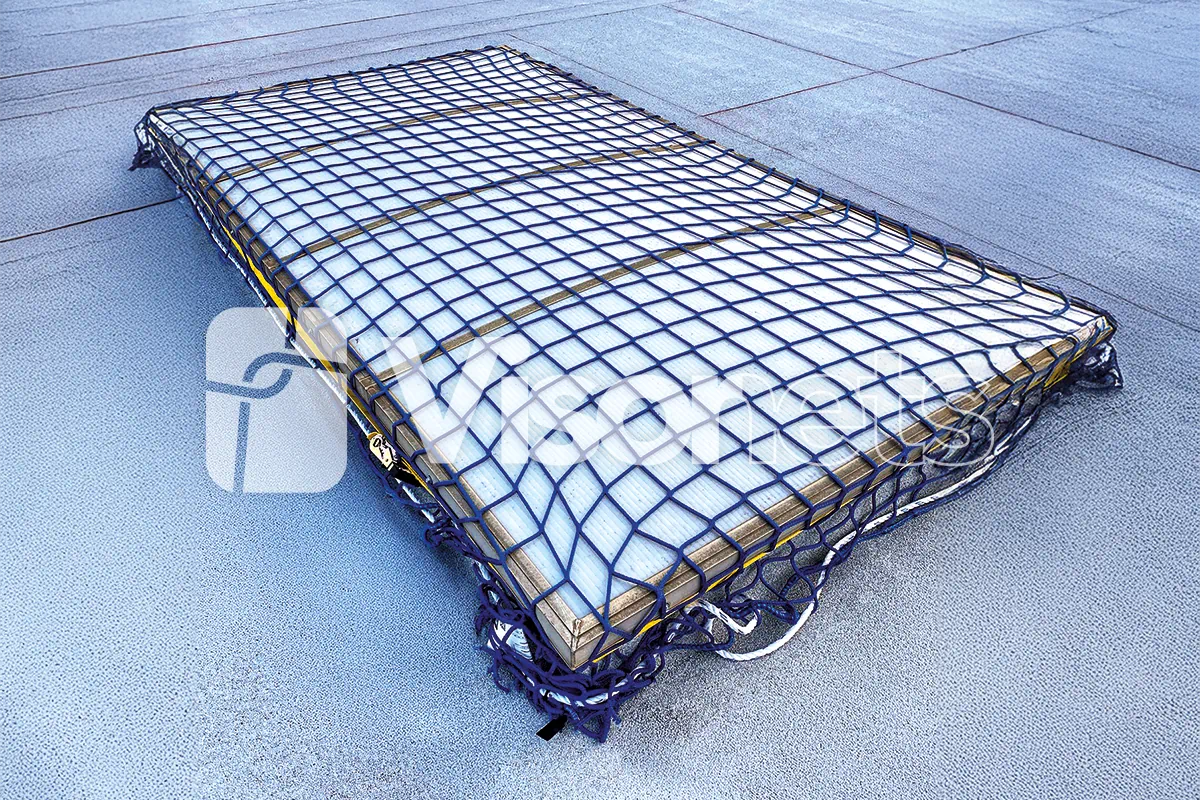 Redes de protección para claraboyas norma EN 1263.1 - VISORNETS