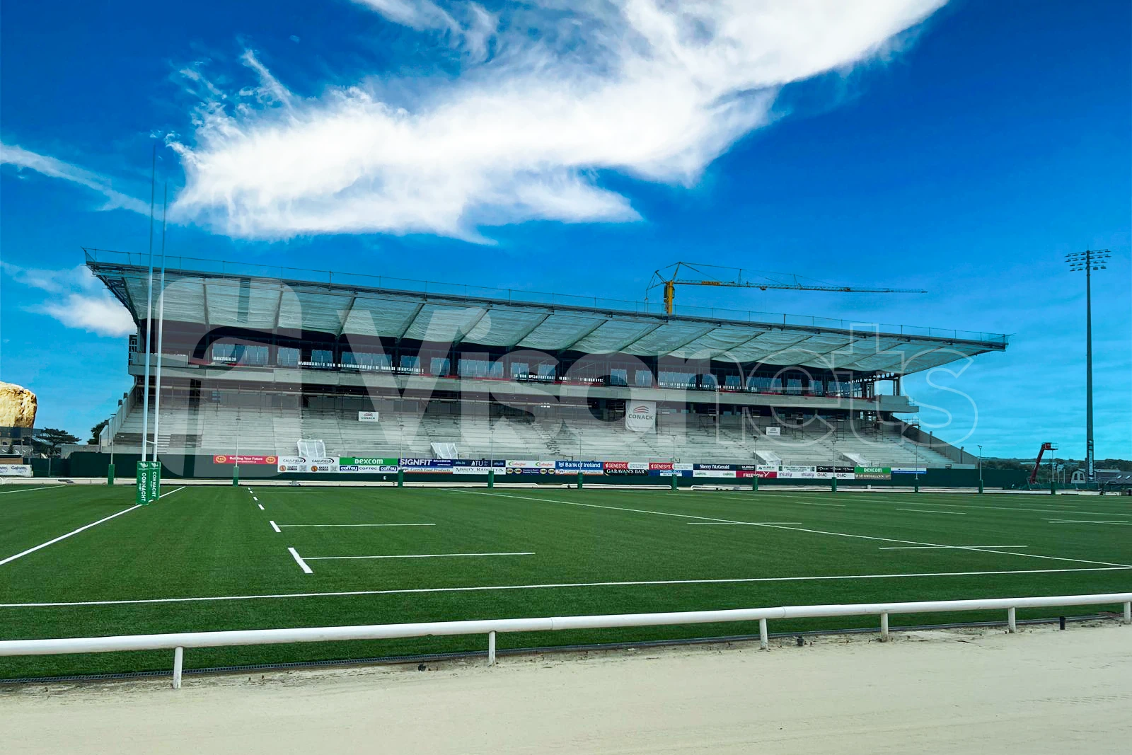 Redes de seguridad tipo "S" VISORNETS en estadio de Irlanda