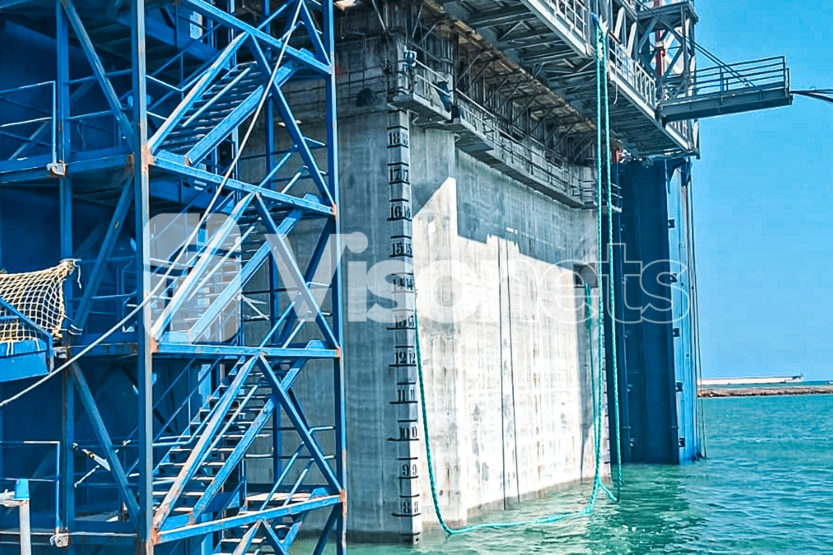 Redes de seguridad tipo "S" VISORNETS para el proyecto de ampliación del Puerto de Valencia