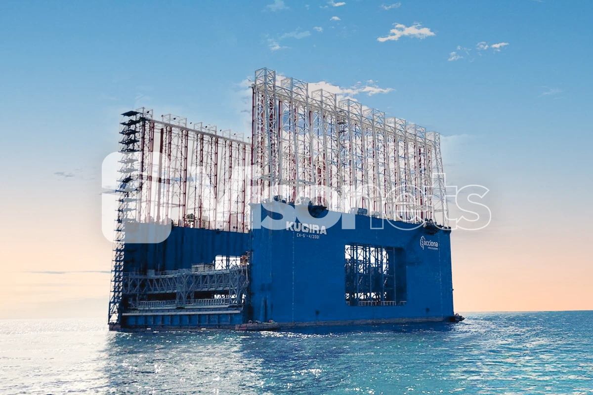 Redes de seguridad tipo "S" VISORNETS para el proyecto de ampliación del Puerto de Valencia