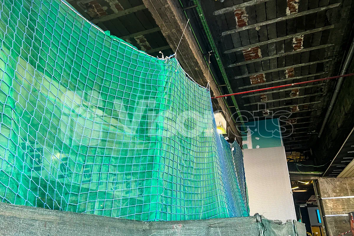 Redes de seguridad Visornets en la Estación Chamartín-Clara Campoamor: protección en obras ferroviarias de gran envergadura - VISORNETS - Visor Fall Arrest Nets