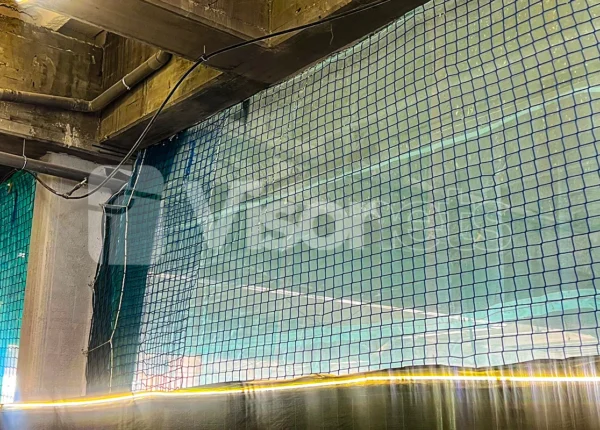 Redes de seguridad Visornets en la Estación Chamartín-Clara Campoamor: protección en obras ferroviarias de gran envergadura - VISORNETS - Visor Fall Arrest Nets