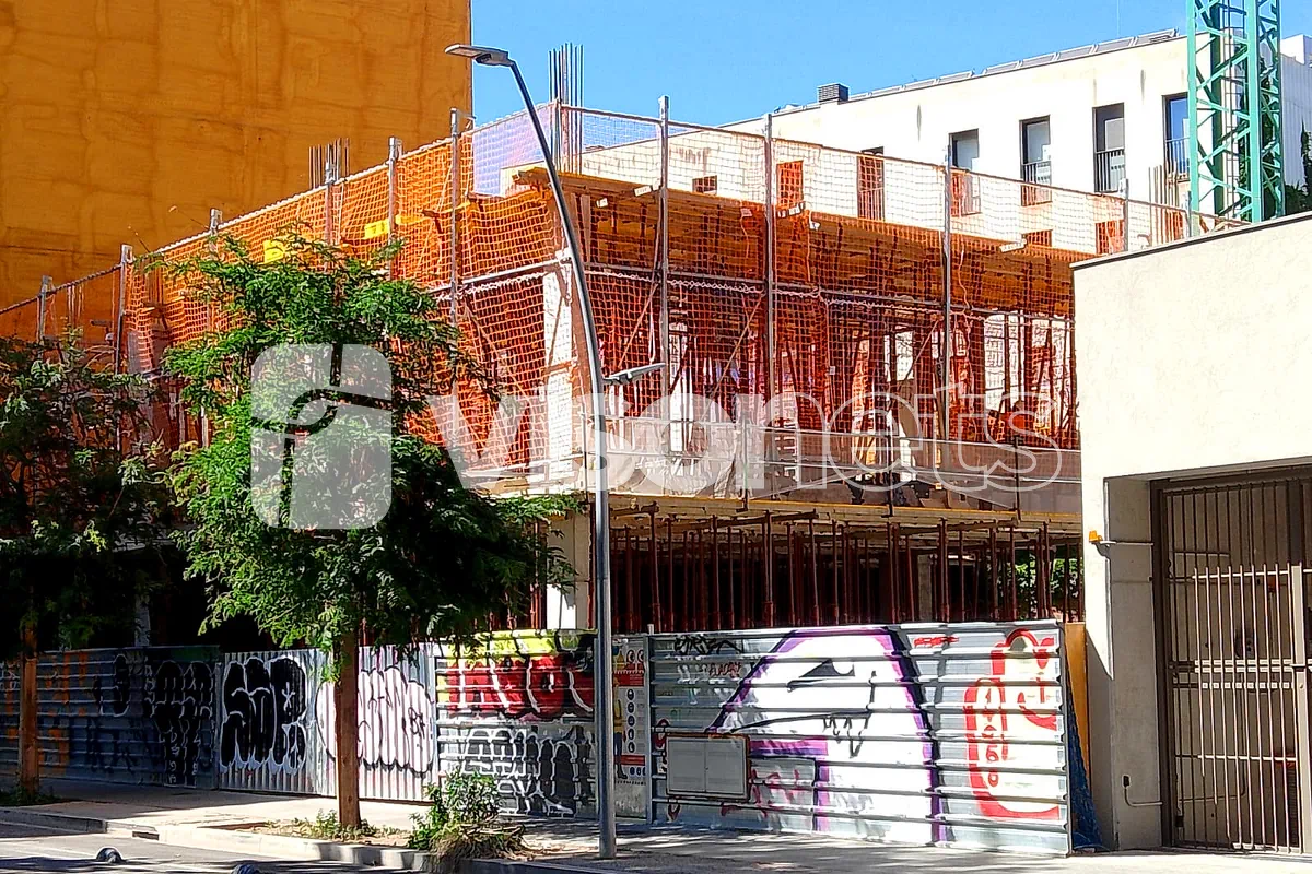 SRP Sistema de Retención Provisional - Seguridad en obra - Proyecto en Barcelona (Cataluña - España)