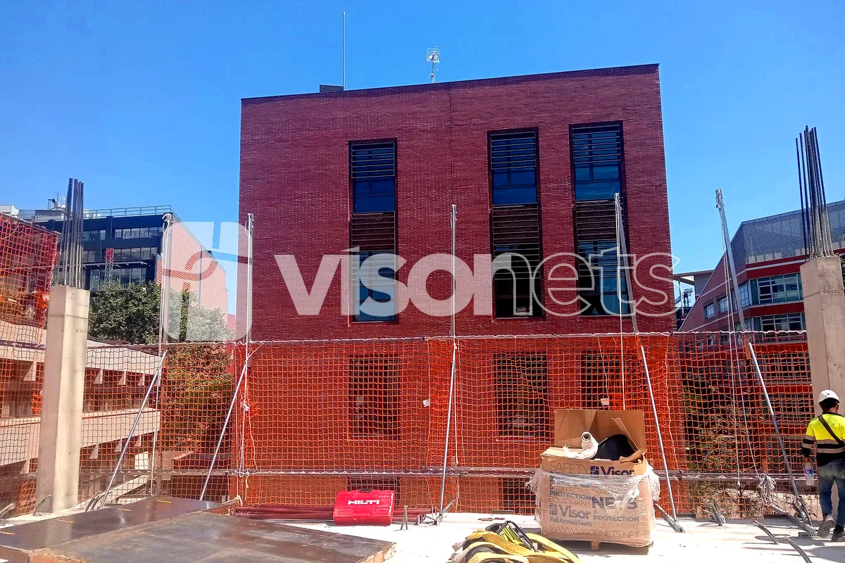 SRP Sistema de Retención Provisional - Seguridad en obra - Proyecto en Barcelona (Cataluña - España)