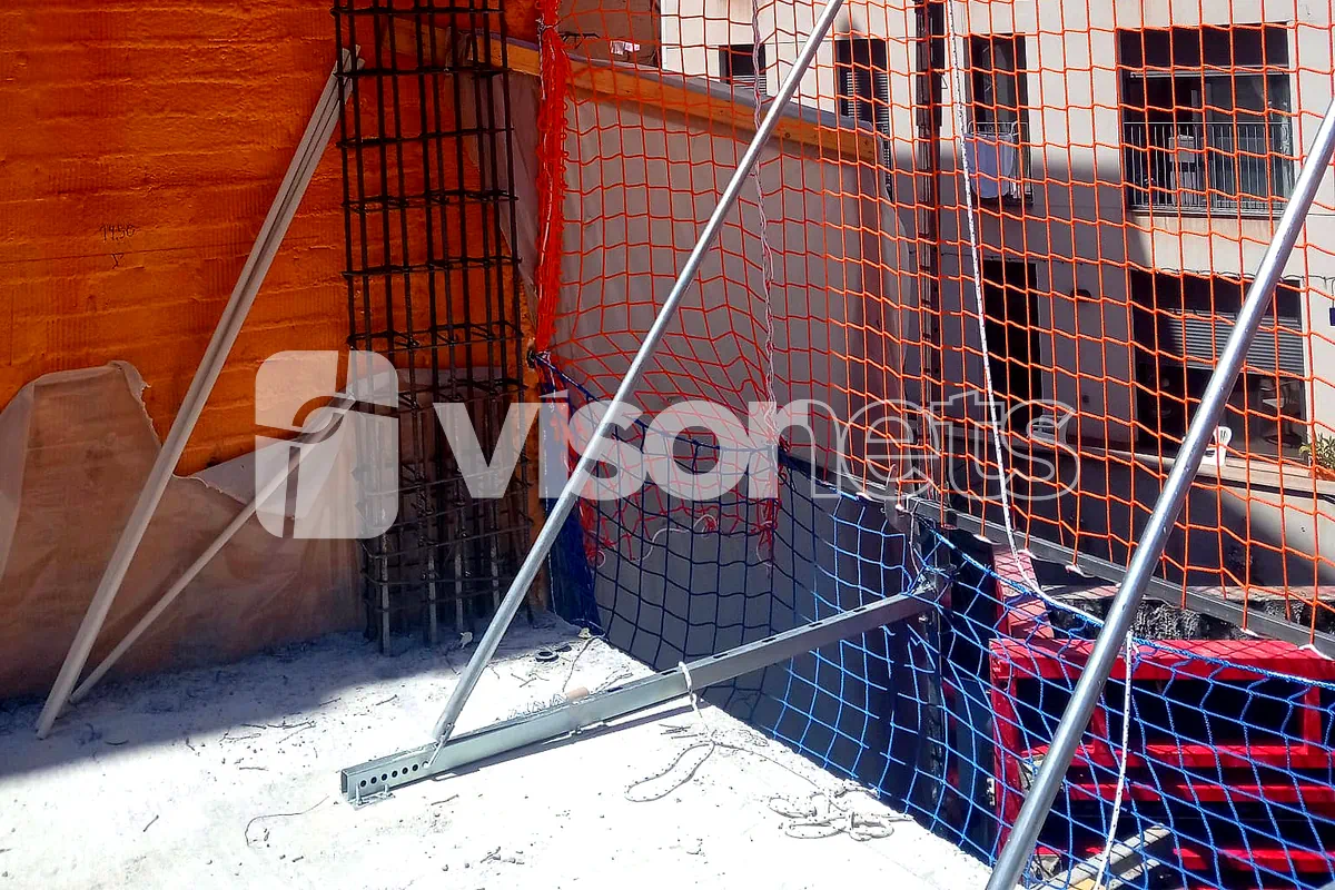 SRP Sistema de Retención Provisional - Seguridad en obra - Proyecto en Barcelona (Cataluña - España)