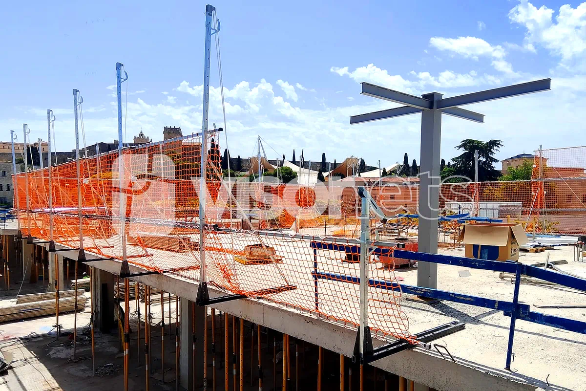 SRP Sistema de Retención Provisional - Seguridad en obra - Proyecto en Tarragona (Cataluña - España)