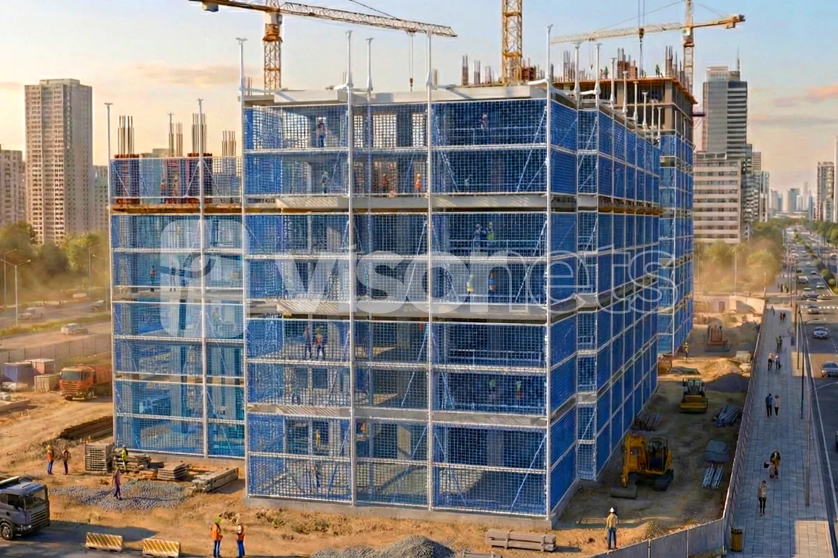 SRP Sistema de Retención Provisional VISORNETS - Seguridad y protección para obras en construcción