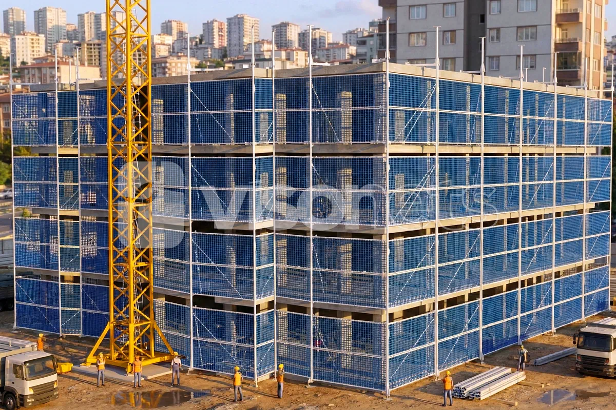 SRP Sistema de Retención Provisional VISORNETS - Seguridad y protección para obras en construcción
