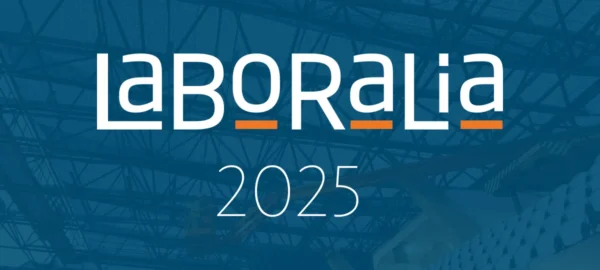 Feria Laboralia 2025 - Visornets redes de seguridad, sistema tipo U de brazo regulable, redes transitables Walk-on nets, Mallas corporativas con logo personalizado