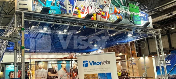 Nuestra experiencia en SICUR 2026: presentación del nuevo Sistema de Retención Provisional (SRP) - VISORNETS - Visor Fall Arrest Nets