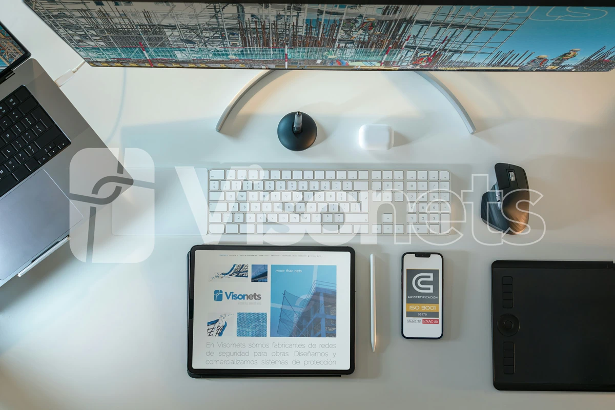 VISORNETS obtiene certificación internacional UNE-EN ISO 9001:2015 para redes de seguridad y redes de protección colectiva